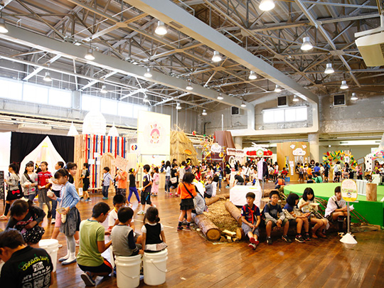 ちびっこうべイベント会場の様子